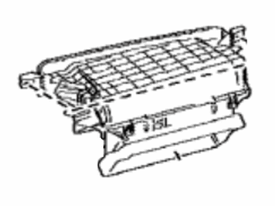 Toyota 87220-12110 Duct Assembly, Air