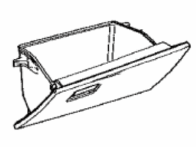 Toyota 55550-12570-C0 Door Assembly, Glove Compartment
