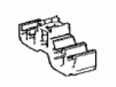 77298-12160 Toyota Clamp, Fuel Tube Illustration 1 of 1