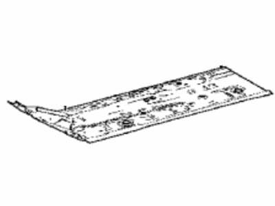 Toyota 58112-47051 Pan, Front Floor, Driver Side