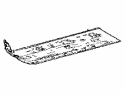 Toyota 58111-47101 Pan, Front Floor, Passenger Side