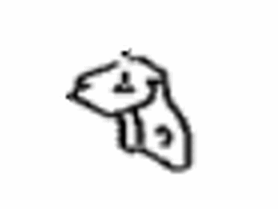 47381-47070 Toyota Bracket, Brake Tube Clamp Illustration 1 of 1