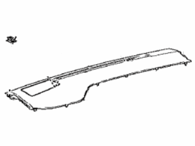 Toyota 55300-12040-C0 Panel Assembly, Instrument, Upper