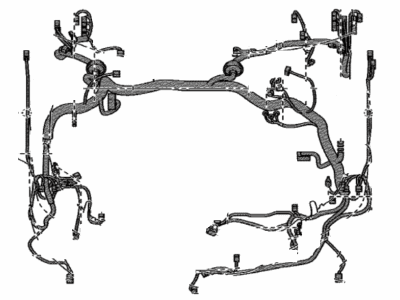 Toyota 82111-1HP71 Wire, Engine Room Main