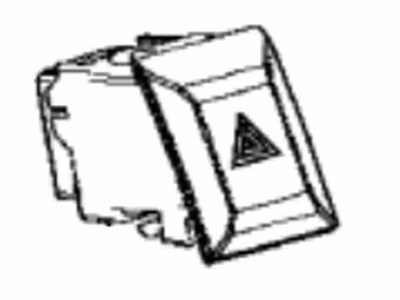Toyota 84332-12600 Switch Assembly, Hazard Warning Signal