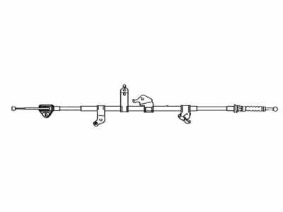Toyota Corolla Parking Brake Cable - 46420-47121