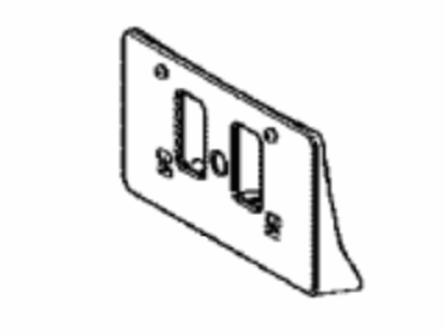 Toyota 52114-12230 Bracket, Front Bumper Extension Mounting