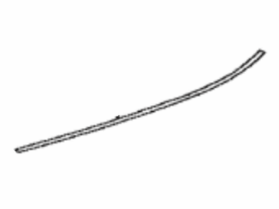 Toyota 76872-12250 Protector, Rear Spoiler, Center