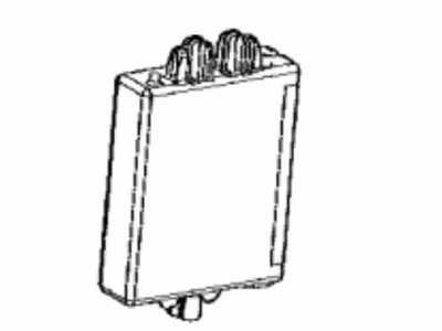 Toyota 897H0-12010 Computer Assembly, Transponder Key
