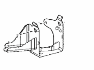 Toyota 12325-24020 Bracket, Engine Mounting, Driver Side(For Transverse Engine)