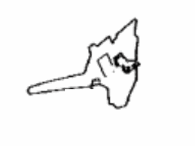 Toyota 55737-12170 Seal, Heater Air Duct Splash Shield
