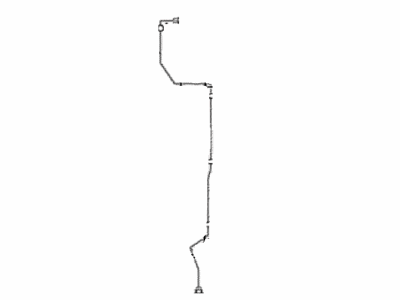 Toyota 473A1-12020 Tube, Accumulator To Brake Master Cylinder 473A1-12020 Toyota Tube, Accumulator To Brake Master Cylinder Illustration 1 of 1