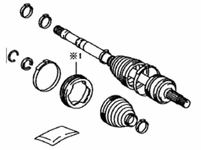 Toyota 43470-80443 Outer CV Joint