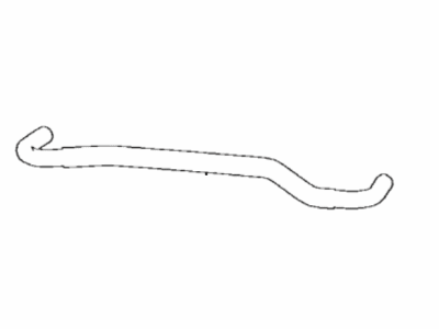 Toyota 31434-12160 Hose, Clutch Reservoir 31434-12160 Toyota Hose, Clutch Reservoir Illustration 1 of 1