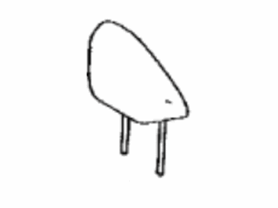 71910-12N11-C3 Toyota Headrest Assembly, Front Seat Illustration 1 of 1