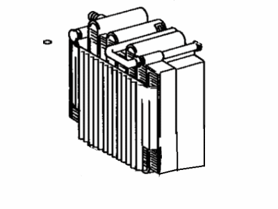 Toyota Tercel Evaporator - 88501-16051