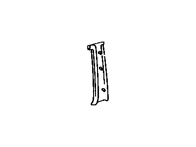Toyota 62412-12410-B1 Center Pillar Trim