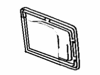 Toyota Tercel Car Mirror - 87909-16050