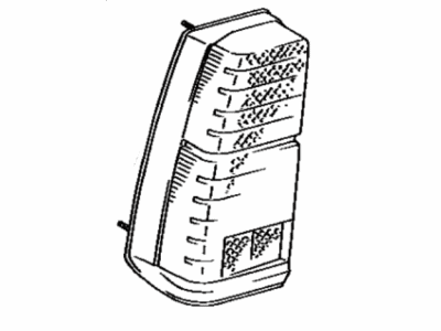 Toyota Tercel Back Up Light - 81561-16240