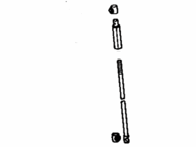 Toyota 35530-16011 Rod Assembly, Throttle Link Connecting