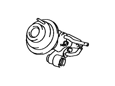 Toyota Tercel EGR Valve - 25620-15210