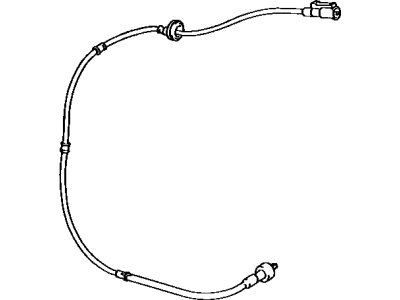 Toyota Tercel Speedometer Cable - 83710-16101