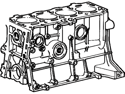 Toyota 11400-15051 Short Block