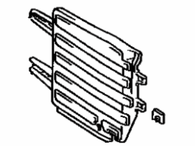 Toyota 53289-16020 Baffle Cover