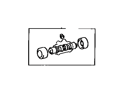 Toyota 04474-16020 Wheel Cylinder Overhaul Kit