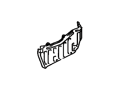 Toyota 58316-16040 Floor Extension