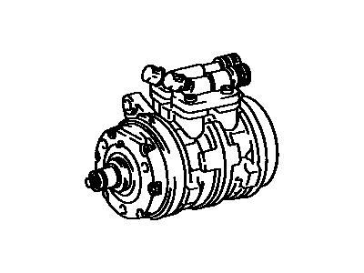 Toyota Tercel A/C Compressor - 88320-16031
