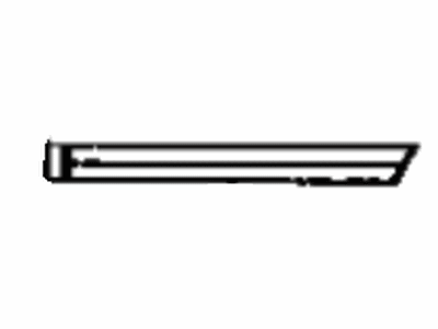 Toyota Tercel Door Moldings - 75741-16060-01