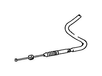 Toyota Tercel Parking Brake Cable - 46420-16080