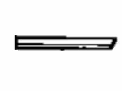 Toyota Tercel Door Moldings - 75742-16060-01