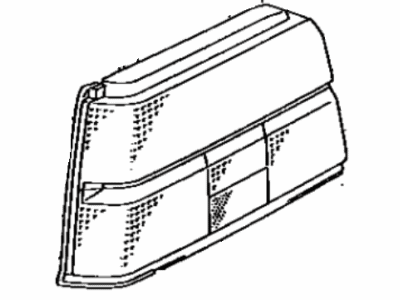 Toyota Tercel Back Up Light - 81551-16242