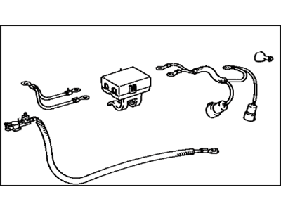 Toyota Tercel Battery Cable - 82122-16082