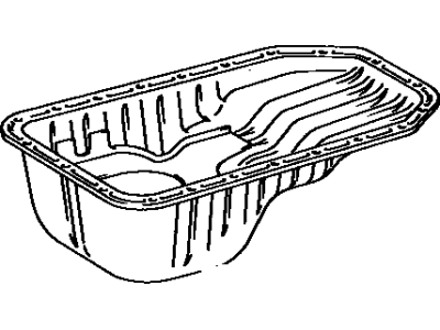 Toyota Tercel Oil Pan - 12101-15080