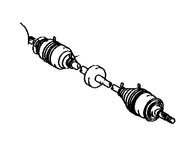 Toyota Tercel Axle Shaft - 43420-16042