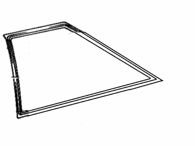 Toyota Tercel Weather Strip - 62742-16050