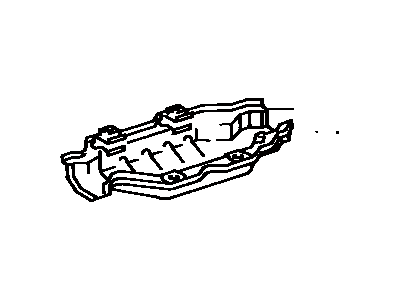 Toyota 18407-15020 Protector,  Catalytic Converter