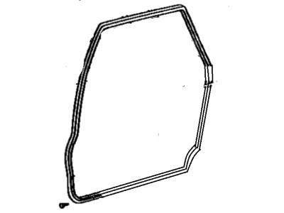 Toyota Tercel Door Seal - 67871-16150