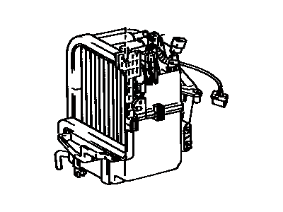 Toyota Tercel Evaporator - 88510-1G020