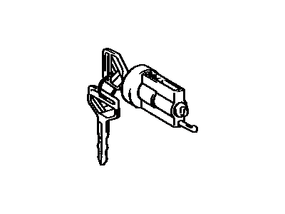 Toyota MR2 Ignition Lock Assembly - 69057-16061