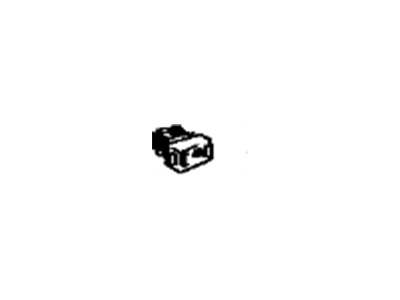 Toyota Tercel Wiper Switch - 84653-16020