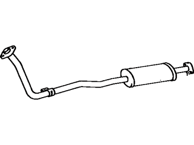Toyota Tercel Exhaust Pipe - 17410-15090