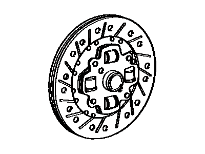 Toyota 31250-16030 Disc Assy,  Clutch