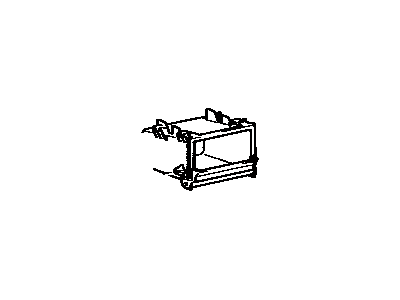 58804-16020 Toyota Panel Sub-Assembly, Console, Upper Illustration 1 of 1