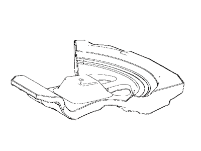 Toyota 64777-42040 Cushion,  Spare Wheel