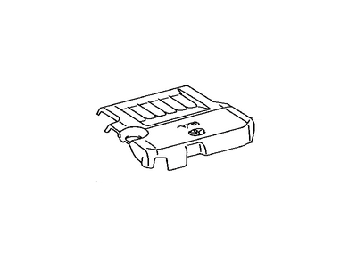 Toyota 11209-31030 Cover Sub-Assy,  V-Bank