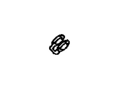 Toyota 90430-16017 Gasket(For Oil Pipe), Upper